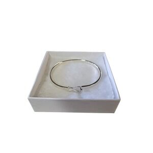 Sterling Silver Awareness Ribbon Bracelet‎